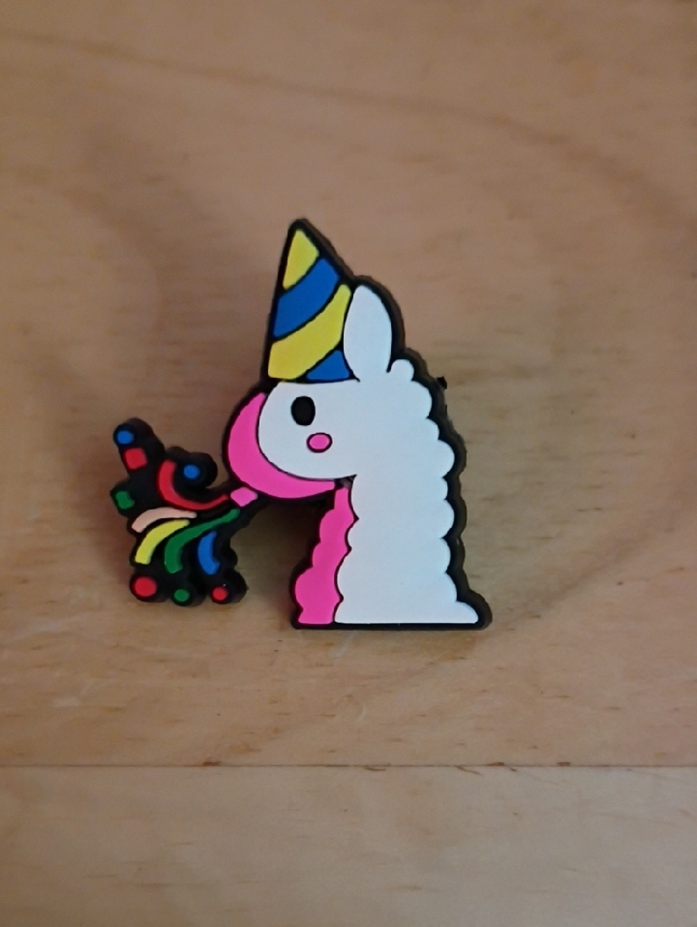 10 for $10 Jibbitz Croc Charms - Unicorn in Birthday Hat 2 - New Shoe Charm